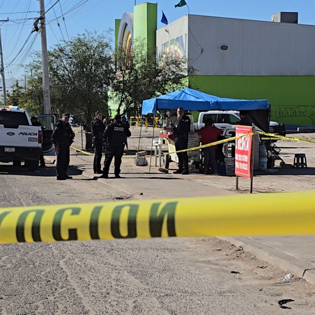 Asesinan a Hombre de 49 Años a Balazos en Puesto de Tacos de Mexicali, BC